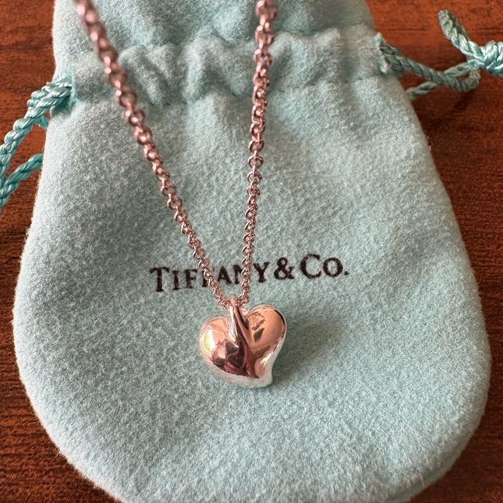 Tiffany & Co. Concave Heart Necklace